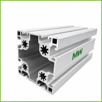 Grande ligne d'assemblage de profilés en alliage d'aluminium extrudés, profilés modulaires en aluminium à rainure en T, cadre de support mécanique lourd