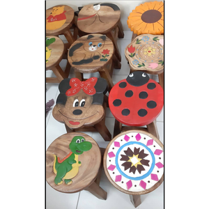 <b>Wooden</b> Stool - Product Image 6