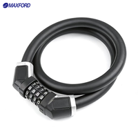 MAXFORD Verrouillage à code rond de sécurité, accessoire pour scooter électrique, antivol, verrouillage portable à mot de passe, pièces de rechange pour vélo, portable