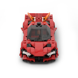 MOC M03050A Speed City Car Champion Racer Classic Supercar Building <b>Blocks</b> Brick Racing Super Technique Creative Garage DIY Set - Product Image 5