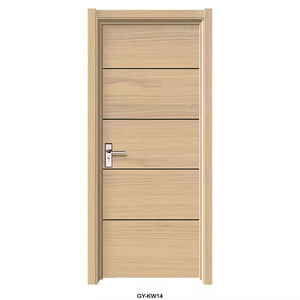 <span class=keywords><strong>Dalle</strong></span> Moderne Portes de Chambre à Coucher Porte Intérieure en Bois Imperméable Peinture Intérieure Porte pour Maisons - Product Image 5