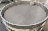 Langlebiger Industrieller Rundsieb mit Motorantrieb für Lebensmittelverarbeitung Chemische Stahlanwendungen Vibrationssieb