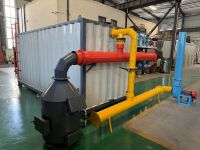 Horno de carbonización de biomasa sin humo tipo caja más popular de 2026 para briquetas con componentes centrales de motor y rodamientos