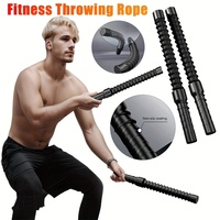 Cuerda de Batalla Inalámbrica Dos en Uno, Entrenador de Fuerza Portátil, Entrenamiento Muscular, Ejercicio Aeróbico, Gimnasio, Entrenamiento con Cuerda Aeróbica