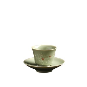 Taza de té Beixitang Yichen con diseño de encaje, taza individual de porcelana para degustación de té, set de regalo. - Product Image 5