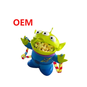 Chất lượng cao nhựa 3D phim hoạt hình bỏng ngô xô tùy biến thiết kế của riêng bạn phim hoạt hình bỏng ngô xô - Product Image 4