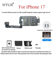WYLIE Pour iPhone 17 Version US Conversion eSIM en Double Carte SIM Solution d'Intégration MEP Prise en Charge Super Snow IC pour Réparation iPhone