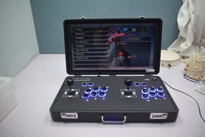 Máquina Arcade Plegable Doble <span class=keywords><strong>de</strong></span> 20 Pulgadas, Nueva, Portátil, con Palancas Metálicas, Consola <span class=keywords><strong>de</strong></span> <span class=keywords><strong>Juegos</strong></span> <span class=keywords><strong>de</strong></span> <span class=keywords><strong>Lucha</strong></span> - Product Image 3