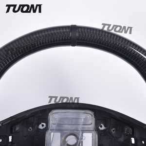คาร์บอนไฟเบอร์<span class=keywords><strong>พวงมาลัย</strong></span>สําหรับ Mercedes Benz <span class=keywords><strong>W124</strong></span> W221 W166 C300 E Class C350 CLAS550 W203 W210 W204 - Product Image 3