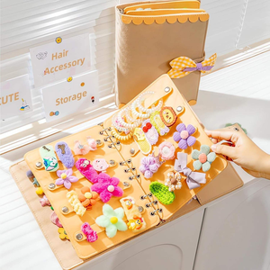 Organisateur de bandeaux mural en feutre, matériau polyester, design pliable pour rangement derrière la porte, style américain - Product Image 5