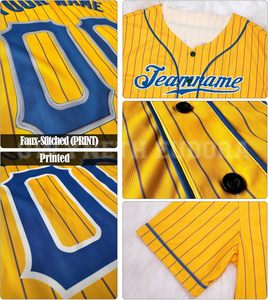 Maillot de baseball personnalisable imprimé nom et numéro personnels uniforme de sport pour jeunes hommes femmes et enfants chemise de softball vierge - Product Image 5