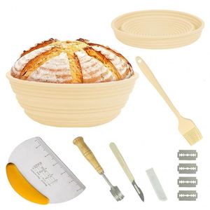 Accessoires de Cuisson du Pain pour Débutants : Paniers à <span class=keywords><strong>Levain</strong></span> en Rotin Naturel pour Fermentation en Vrac - Product Image 1