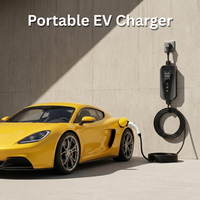 Chargeur EV portable GDON GBT 7KW 32 Ampères Niveau 2 AC, station de recharge pour véhicule électrique EVSE pour voiture avec WiFi