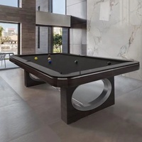 Table de billard chinoise de haute qualité, construite avec précision, design sur mesure et poches en cuir, table de billard durable