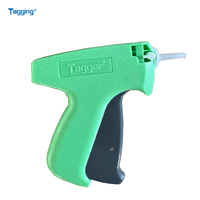 Aiguille standard pour pistolet à étiquettes - Longueur de l'aiguille 35 mm, matériau ABS, vert + noir, durable et écologique pour vêtements, serviettes et chaussettes