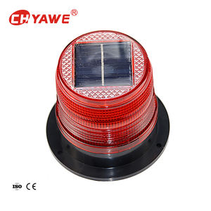 Feux clignotants magnétiques LED Feux de signalisation solaire Feux stroboscopiques Feux de détresse pour véhicules d'urgence - Product Image 2