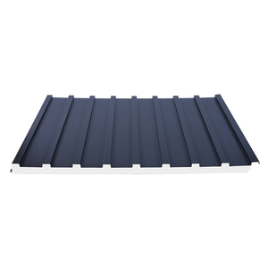 Panneau sandwich en aluminium isolé Great Wall personnalisé, tôle de toiture, âme en <span class=keywords><strong>polyuréthane</strong></span>, résistant au feu, utilisation extérieure moderne, Chine - Product Image 3