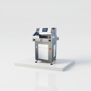 Máquina Cortadora de Papel A4 de Uso Pesado, Programada, Semiautomática, con Sistema Híbrido Eléctrico - Product Image 1