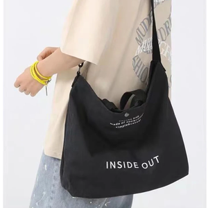 Tùy chỉnh quá khổ công suất lớn <span class=keywords><strong>b</strong></span>án buôn có thể tháo rời vải dây đeo vai chéo chéo khó<span class=keywords><strong>a</strong></span> màu hồng túi vải - Product Image 6