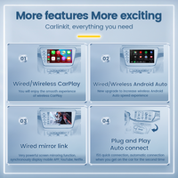 Carlinkit Ai Box, Proyección Inalámbrica USB para Vehículos, Carplay Android Auto Autokit 4 en 1, Dongle Car Play para Apple y YouTube