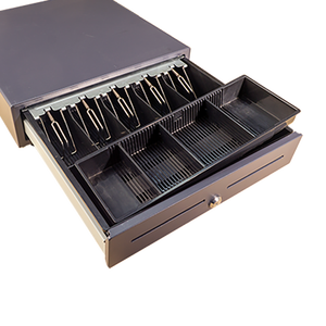 Cajón de efectivo con bandeja de metal Cajón de dinero Caja de efectivo para sistema Pos - Product Image 1