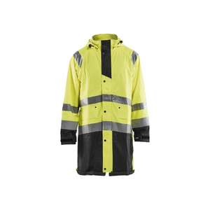 BLAKLADER - 432420003399S Rain Level 1 Chaqueta de alta visibilidad Amarillo/Negro-EAN 7330509571002 PROTECCIÓN PARA TODOS LOS TIEMPOS - Product Image 1