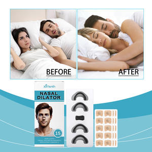 Kit de démarrage de dilatateurs respiratoires nasaux Boost Oxygen Améliorer la qualité du sommeil Bandes de bouchon de ronflement extra fortes pour la peau - Product Image 2