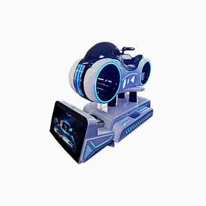 핫 세일 9D VR 가상 현실 VR 오토바이 전기 모터 엔터테인먼트 게임 모터 VR 레이싱 게임기 판매 - Product Image 3