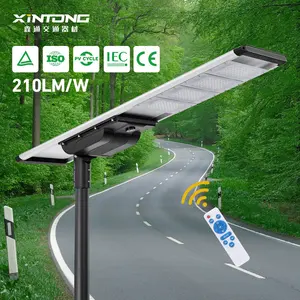 Lampadaire solaire Xintong 40w 50w 60w 80w lampadaires solaires tout en un