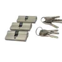 Cilindros de Cerradura de Puerta Europerfil de 6 Pernos y 60 mm, de Latón, 70 mm con Llaves, Duraderos, Antirrobo, Grado 3 ANSI, Precio Competitivo al por Mayor