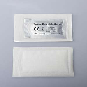 ผ้าพันแผลทางการแพทย์แบบใช้แล้วทิ้ง สำหรับการดูแลบาดแผล ช่วยหยุดเลือดได้อย่างมีประสิทธิภาพ ผ้าก๊อซห้ามเลือดที่ละลายน้ำได้ สำหรับการห้ามเลือดทันที - Product Image 2
