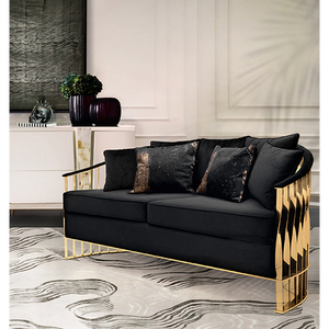 Juego de Muebles de Salón de Tela Italiana Foshan, Juego de Muebles de Lujo DV-MANDY-03- BOCAS, Juego de Muebles de Lujo DV-M - Product Image 1
