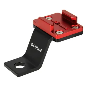 Dropshipping PULUZ Fixed Metal Motorcycle Holder Mount Camera Mount for GoPro, For Xiaoyi and Other Cameras