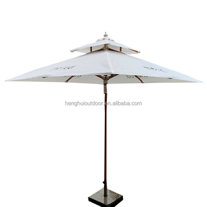 <span class=keywords><strong>Sombrilla</strong></span> <span class=keywords><strong>Lateral</strong></span> Cantilever Blanca Impermeable para Cafetería, Restaurante, Patio, Jardín, Bar, de Aluminio, Plegable, para Exteriores - Product Image 4