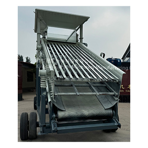 Équipement automatique industriel de séparateur de gravier/pierre, <span class=keywords><strong>machine</strong></span> de tamisage mobile pour les sables fins/désert - Product Image 4
