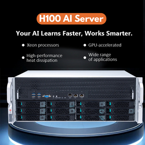 Servidor de IA con GPU para Computación de Borde, Montado en Rack 4U, H-100 A-100 - Product Image 1