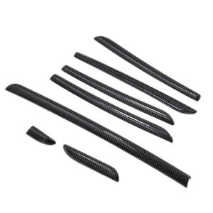 2014-2020 Bande de garniture de porte de panneau de commande central intérieur modifié en Fiber de carbone véritable de haute qualité adaptée à <span class=keywords><strong>Audi</strong></span> <span class=keywords><strong>A3</strong></span> - Product Image 3