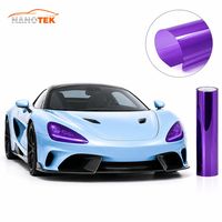 Film Lampu Depan Mobil Nanotek Pengubah Warna TPU PPF Self Healing Anti UV Bebas Gelembung Pelindung Pembungkus dengan Fitur Air-Release