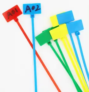 Nylon Cable Tie Manufacturer Cable Label Marker Tag Cable Tie High Quality Write On Labels Wire Power Tags Marks