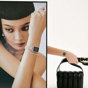 Reloj de Lujo para Mujer, para Uso en Moda y Negocios, Personaliza tu Logotipo, Reloj Cuadrado con Correa de Acero Inoxidable - Product Image 4