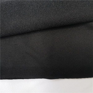 180gsm <span class=keywords><strong>dty</strong></span> <span class=keywords><strong>Polyester</strong></span> chải vải một bên lông cừu siêu mềm <span class=keywords><strong>Polyester</strong></span> Spandex vải - Product Image 3