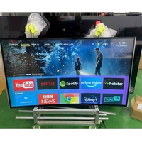Televisor Inteligente Android LED Curvo de 65 Pulgadas, Pantalla Curva de Alta Definición, Televisión para el Hogar