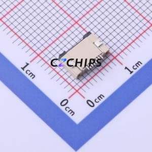 FC05-S08FCT-00 FFC/FPC Connector SMD,P=0.5mm,Horizontal Mount Connector Flip Cover Type Bottom Contact 8P 0.5mm - Product Image 2