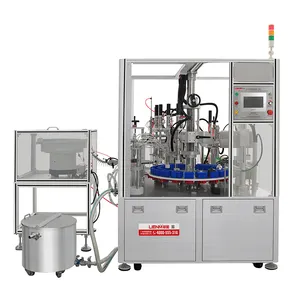 Amber Perfume Rose Perfume Glass Bottle Filling Samples Cleaning Perfume Filling Collaring/Capping Machine