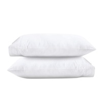 Taie d'oreiller AOSEN 100 % coton, douce, durable, blanche, respectueuse de la peau, style enveloppe, pour hôtel et maison