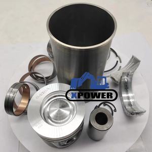 XPower nouveau Kit de revêtement de cylindre D6E avec piston et anneau pour pièces de machines de Construction EC160B EC210B - Product Image 5