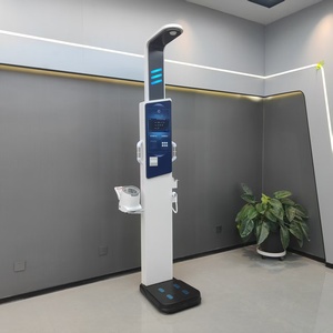 Báscula Médica/Personal Automática LEKA HW-V9 que Funciona con Monedas, Pantalla LCD, Construcción de Acero, Medición de Altura/Peso/<span class=keywords><strong>Grasa</strong></span> <span class=keywords><strong>Corporal</strong></span>/IMC, 0.1 kg, OEM - Product Image 4