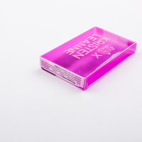 Boîte d'emballage personnalisée en plastique transparent pour palette de fards à paupières |   Impression offset et logo de haute qualité |   Pour la marque de maquillage en marque blanche