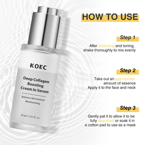 Diepe Collageen Stimulerende Crème In <span class=keywords><strong>Serum</strong></span> 30Ml Niacinamide Gezichtsserum Voor Vrouwen Hydrateren Voor Gevoelige Huid Multifunctionele Essentie - Product Image 5