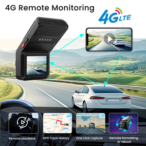 Caméra embarquée 4G 4K avec écran IPS 2 pouces, ADAS, BSD, GPS, capteur G, surveillance en temps réel, moniteur et alarme, communication bidirectionnelle pour voitures et camions - Product Image 4